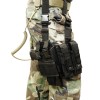 Thigh holster MP5K-M11-MP7-Vz61 adjustable Black