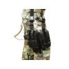 Thigh holster MP5K-M11-MP7-Vz61 adjustable Black