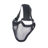 Mesh mask metal Black