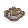 Mesh mask metal Tan
