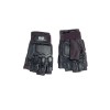 Gloves 1/2 finger Leather M