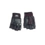Gloves 1/2 finger Leather L