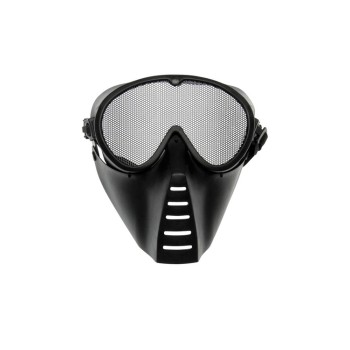 Grid mask Full face Black