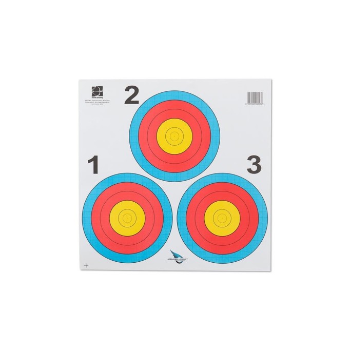 Papirna meta Avalon 40cm sa 3 mete Vegas, standardni centar 5 krugova