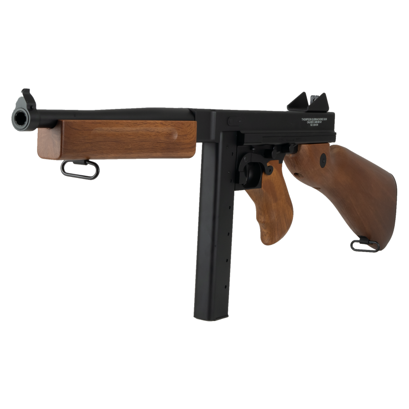 AEG Thompson M1A1 Military FullMetal/Wood