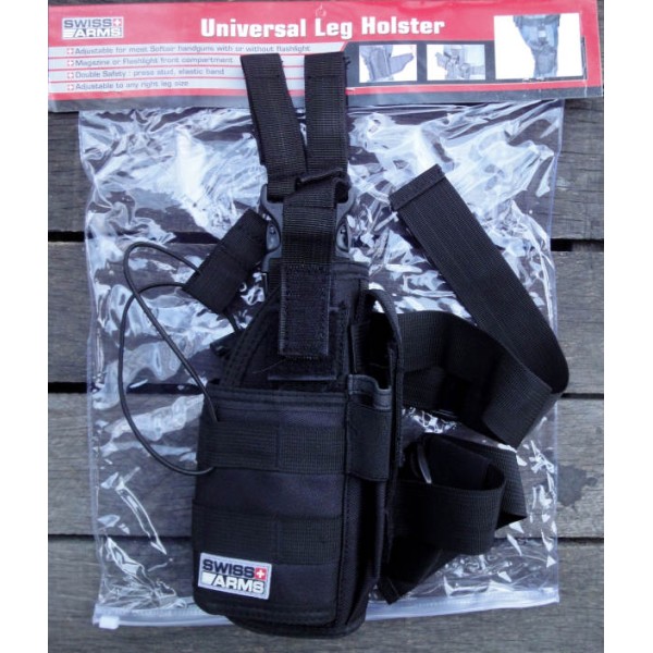 Swiss Arms Universal Leg holster Right Black