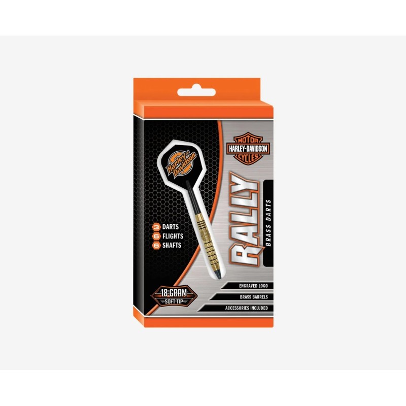 H-D™ Rally Brass 18g Softdart
