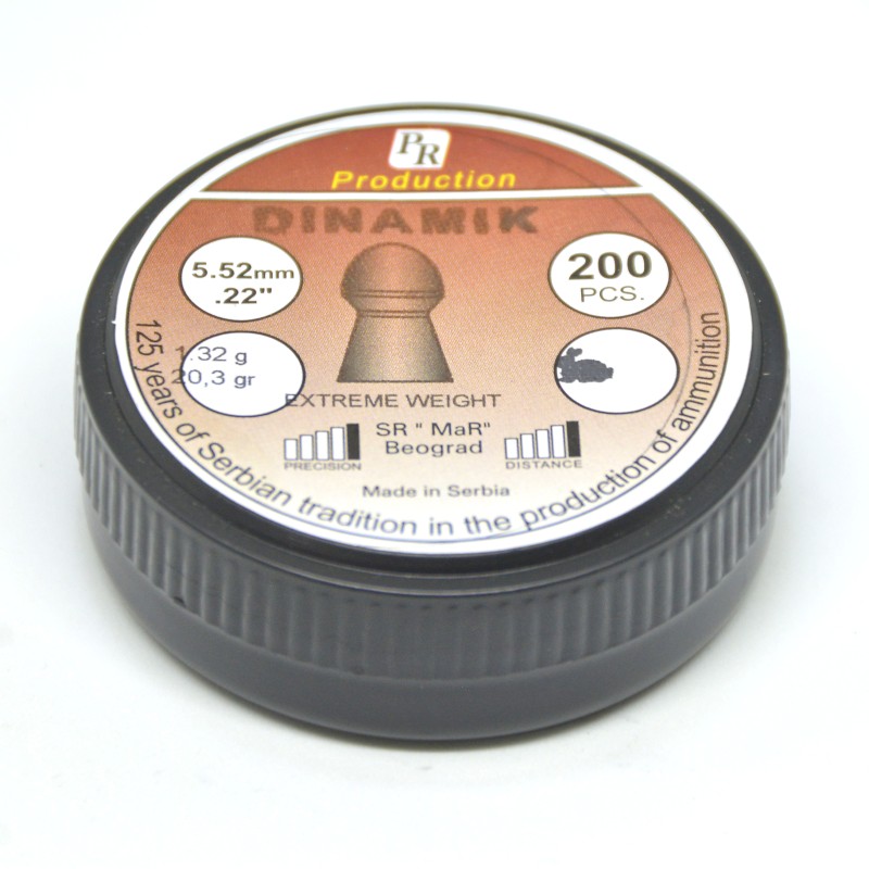 Dijabole 5,5mm Dinamik 1,32g 200kom