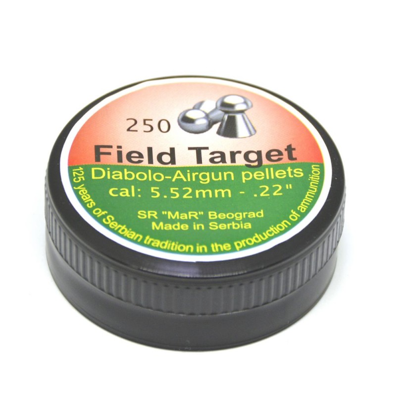 Dijabole 5,5mm FieldTarget zaobljene 250kom