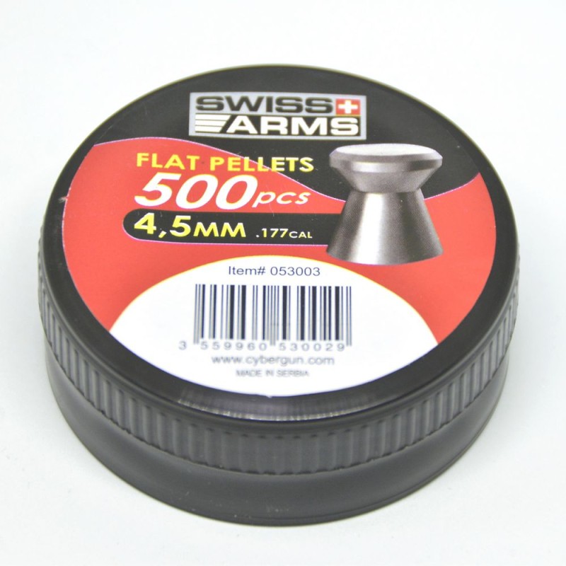 Dijabole 4,5mm Swiss Arms ravne 500kom