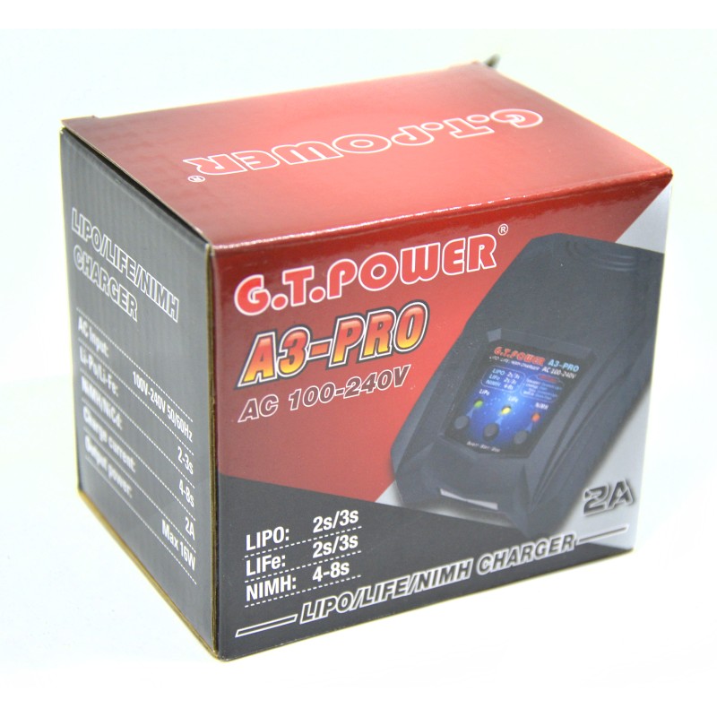 GT Power A3-Pro Smart Charger Li-Po LiFe NiMh