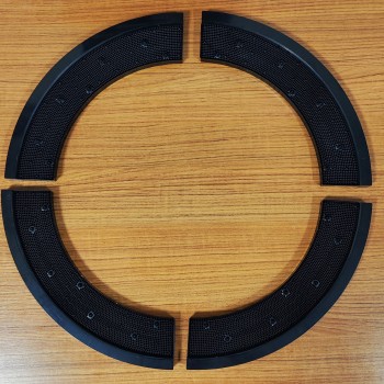 Segment 1/4 crnog kruga oko mete