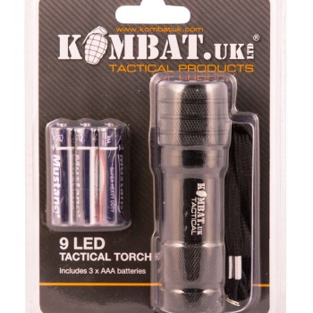 9 LED Tactical Torch