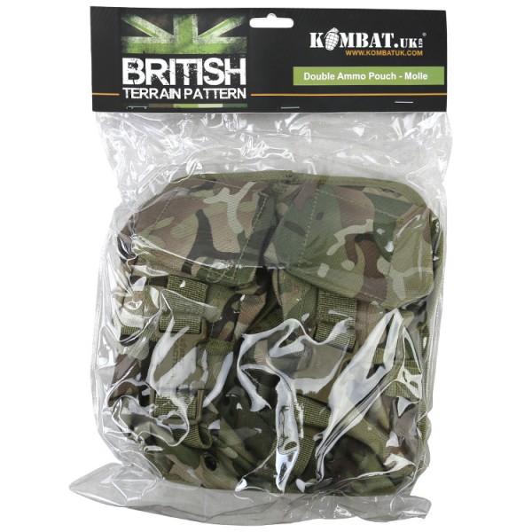 Double Ammo Pouch Molle BTP