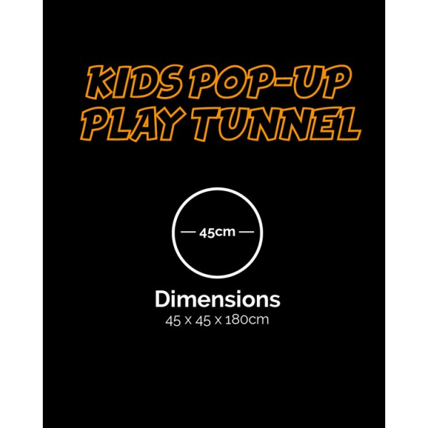 Kids Pop up Play Tunnel - BTP