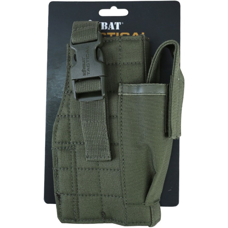 Molle Gun Holster with Mag Pouch OD Green
