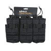 Triple Duo Mag Pouch - Black