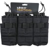 Triple Duo Mag Pouch - Black
