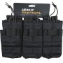 Triple Duo Mag Pouch - Black