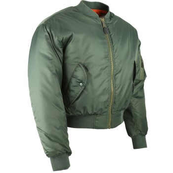 MA1 Bomber Jacket Green L