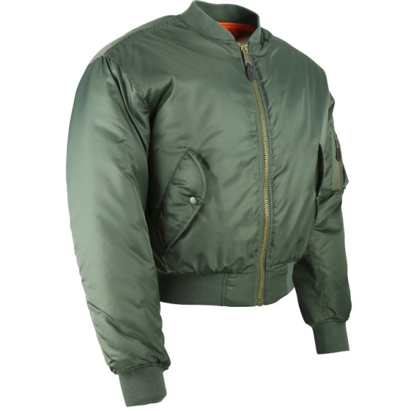 MA1 Bomber Jacket Green L