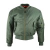 MA1 Bomber Jacket Green L