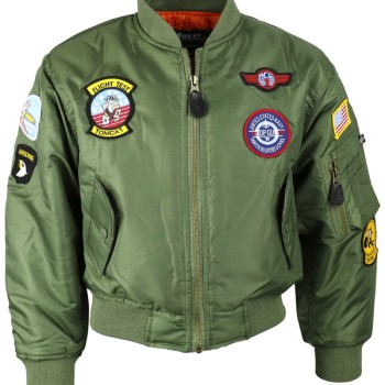 Kids MA1 Flight Jacket - XL