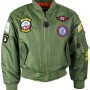 Kids MA1 Flight Jacket - XXL