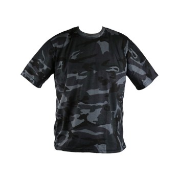 T-Shirt Camo Midnight Blue - XXL