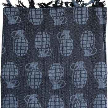Grenade Shemagh - Black & Grey
