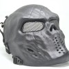 Skull mesh mask - Black