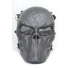 Skull mesh mask - Black