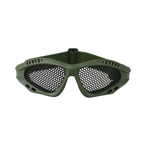Tactical Mesh Glasses Olive Green