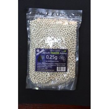 Pro-Series airsoft BBs 0.25g TRACER 1Kg