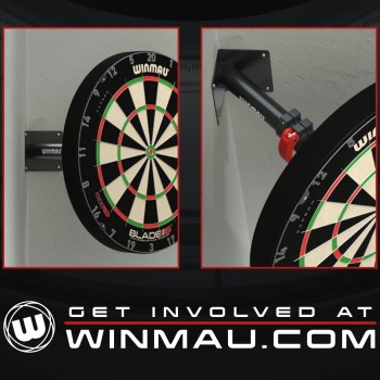 Winmau Edge Corner Dartboard Bracket
