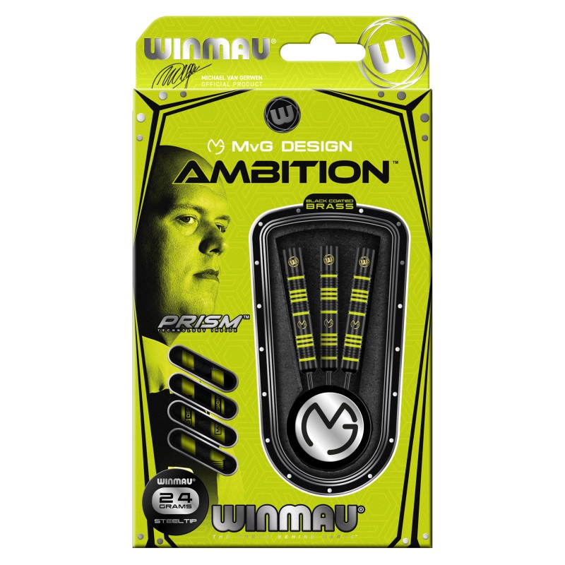 MvG Ambition Brass 24g Steeldart
