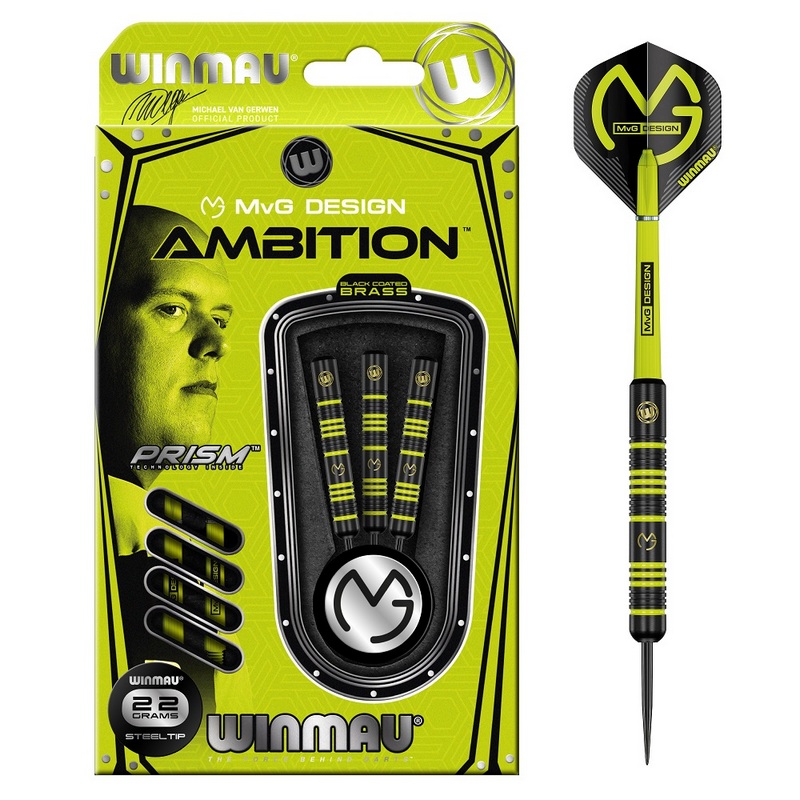 MvG Ambition Brass 22g Steeldart