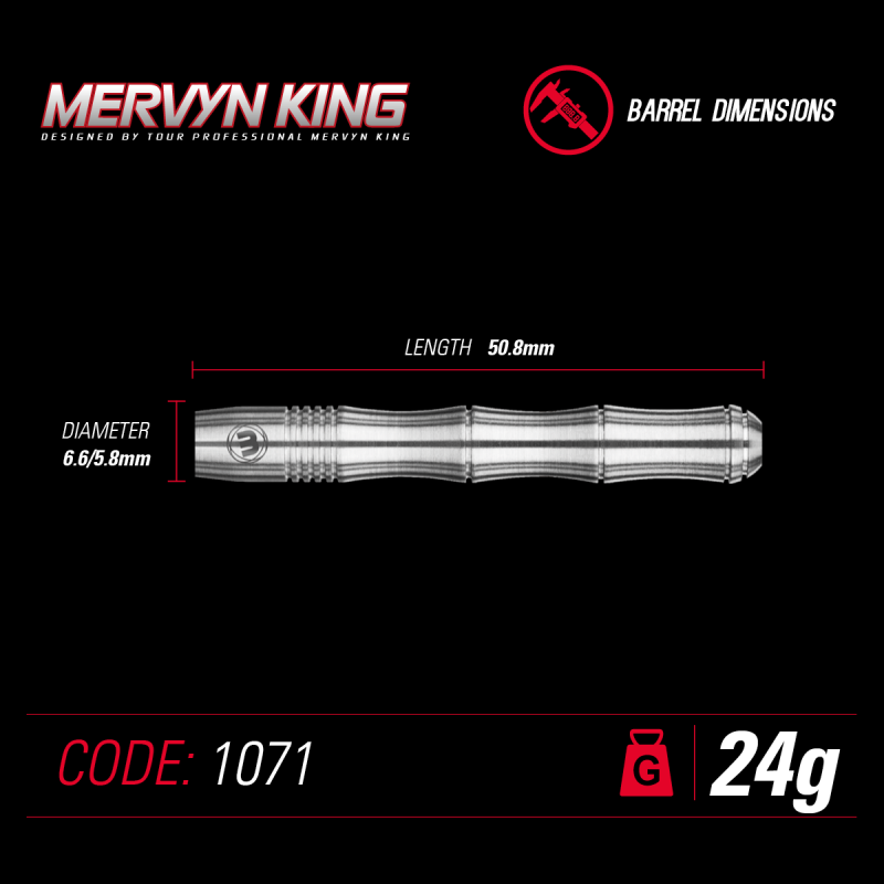 Mervyn King 90% T Steeldart