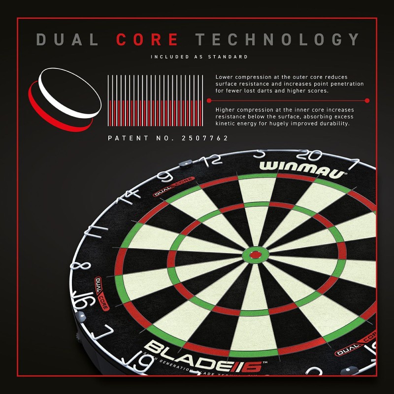 Blade 6 Dual Core Dartboard