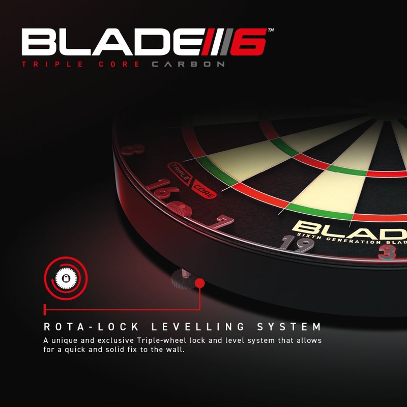 Blade 6 Triple Core Dartboard