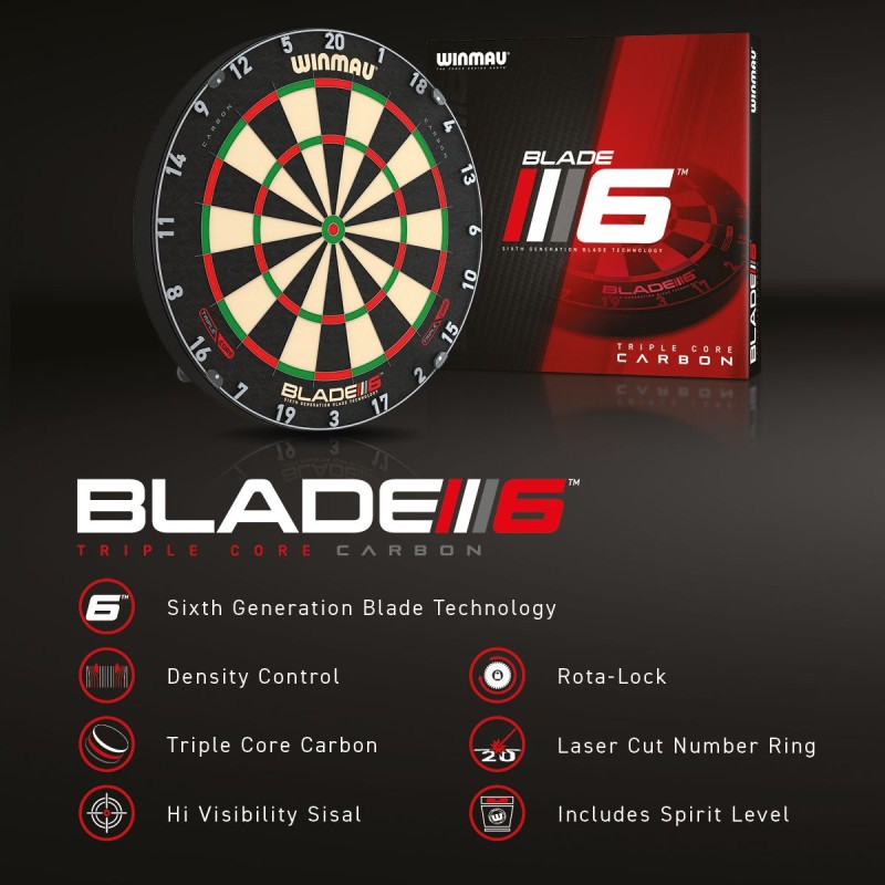 Blade 6 Triple Core Dartboard